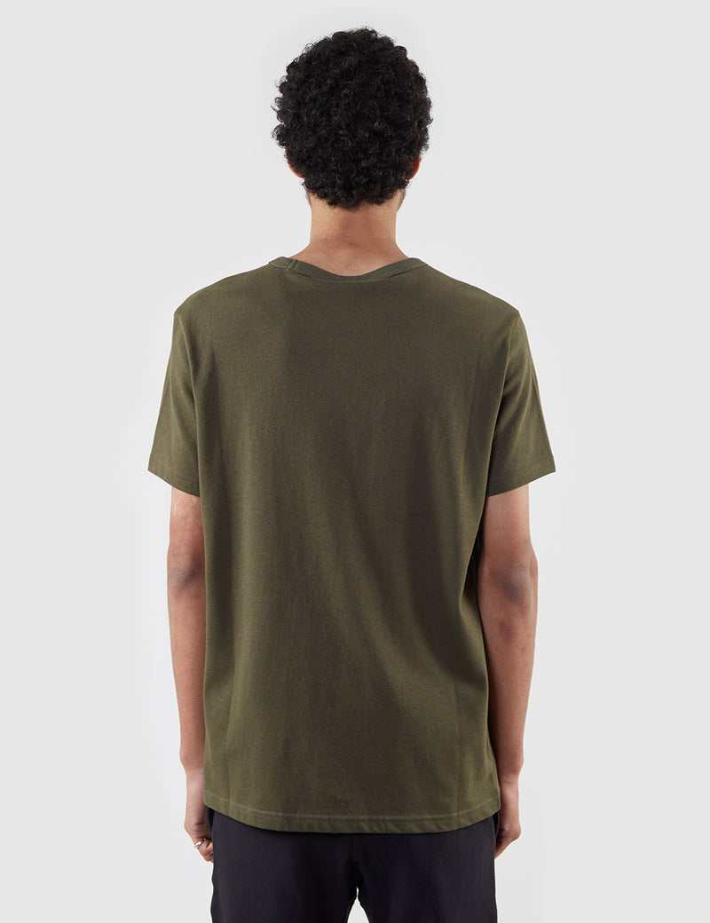 Champion Reverse Weave T-Shirt - Dark Green