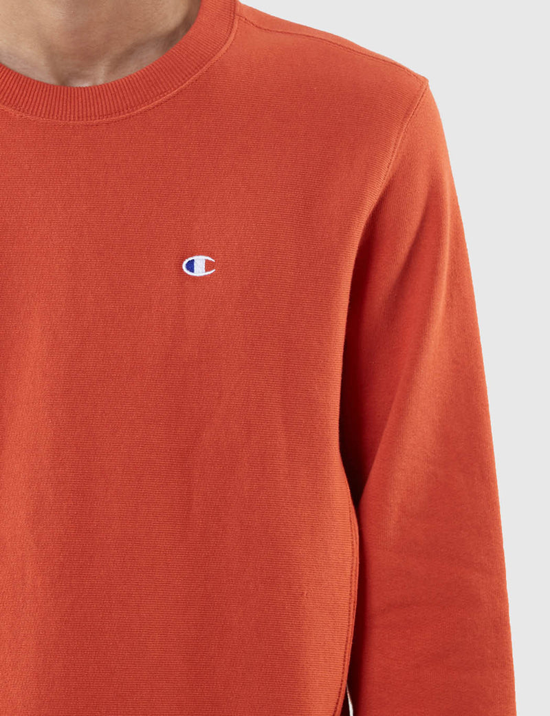 Champion Reverse Weave Sweatshirt - Orange