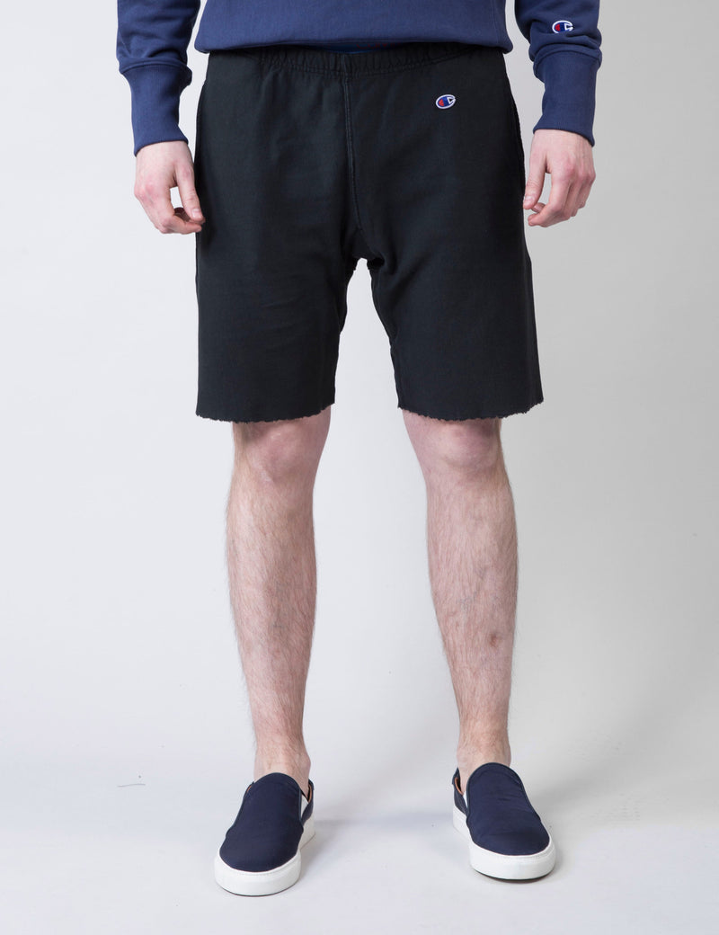 Champion Reverse Weave Sweat Shorts - Black
