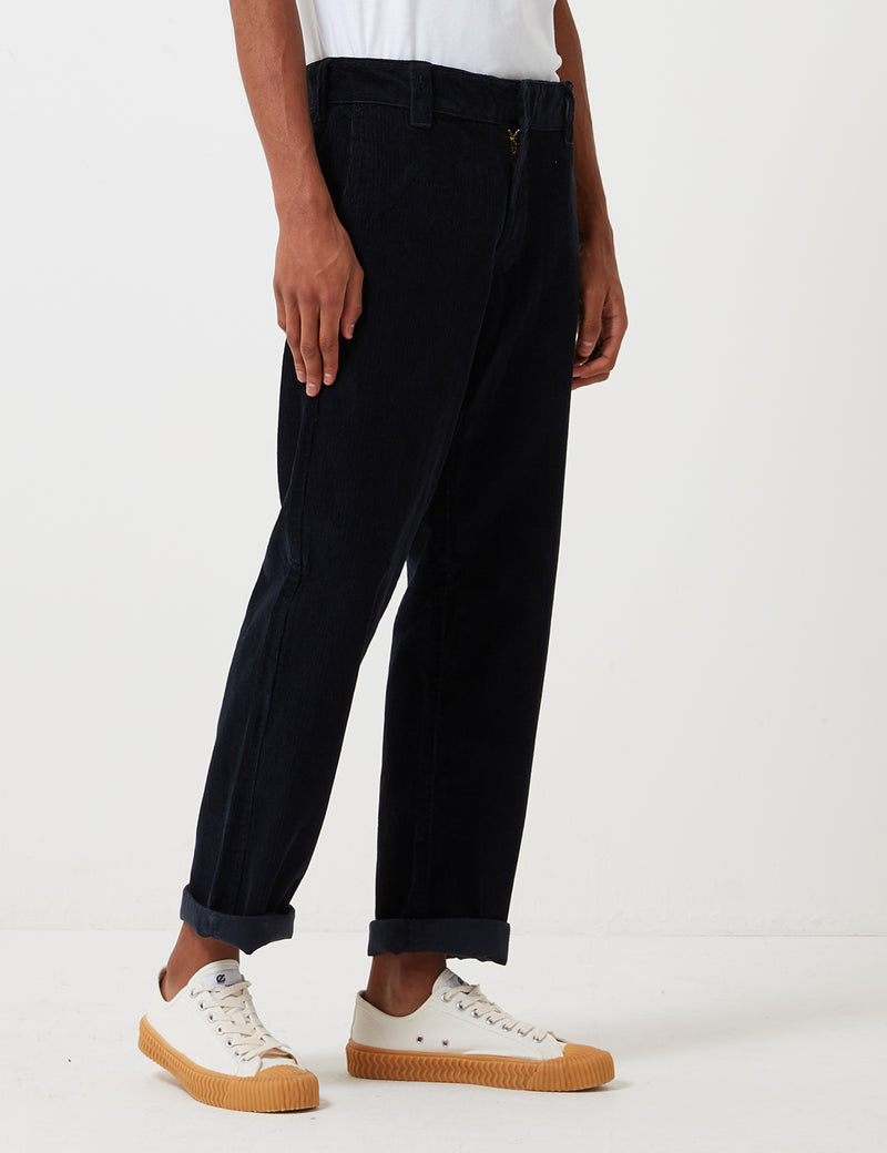 Dickies 873 Cord Work Pant (Slim Straight) - Dark Navy Blue