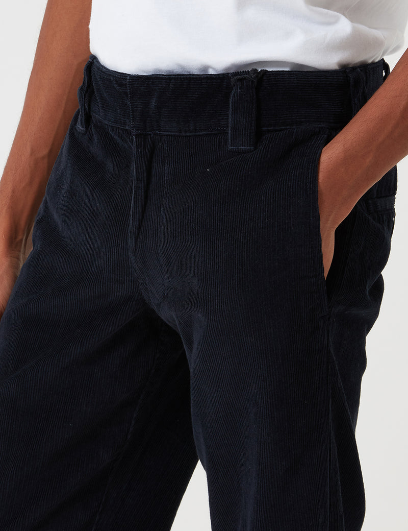 Dickies 873 Cord Work Pant (Slim Straight) - Dark Navy Blue