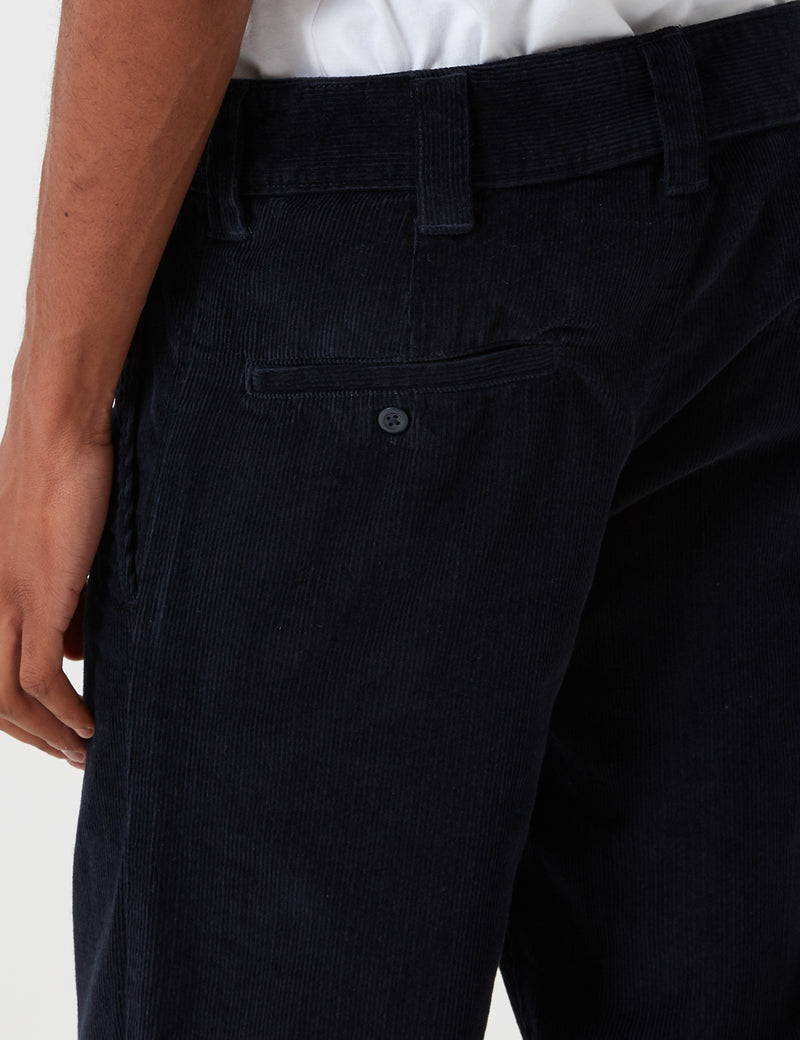 Dickies 873 Cord Work Pant (Slim Straight) - Dark Navy Blue