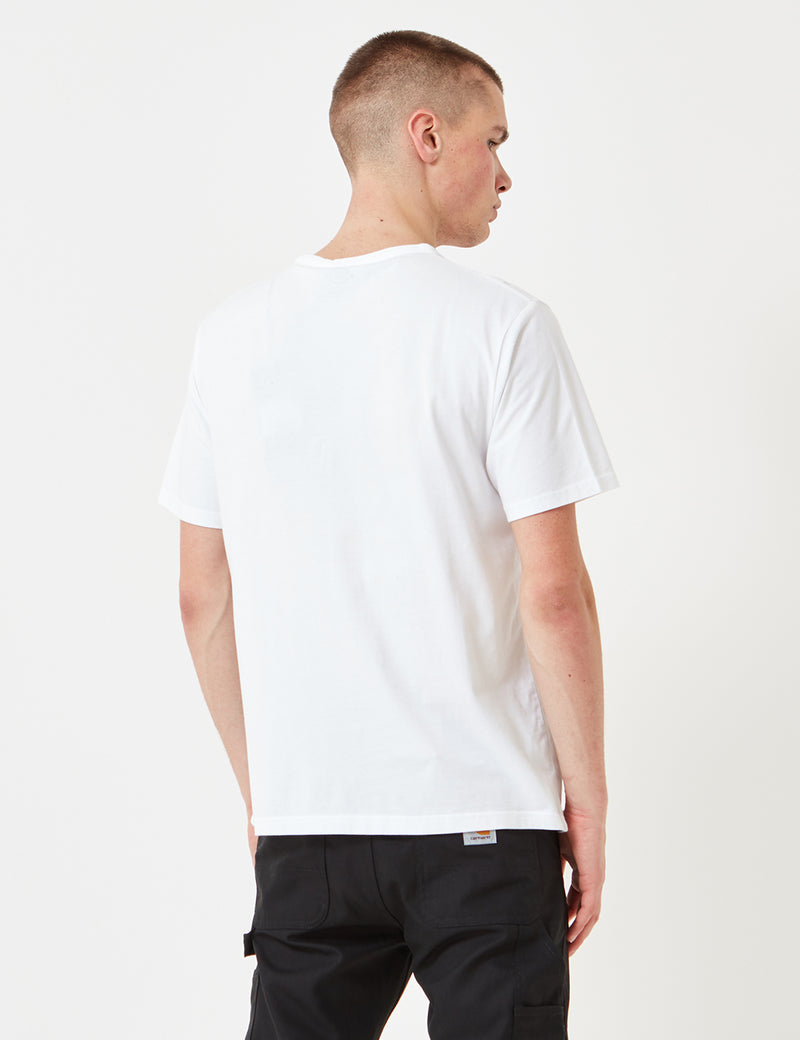T-Shirt Dickies Franklin Park - Blanc