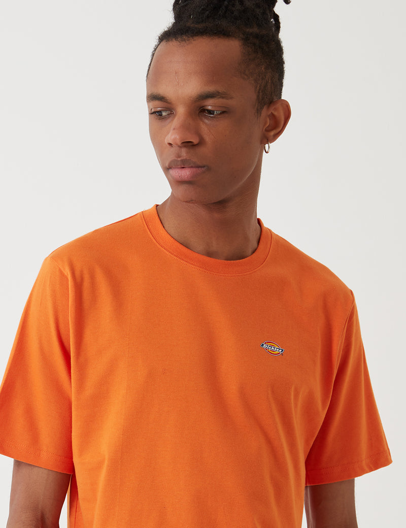 ディッキーズストックデールTシャツ-エナジーオレンジ