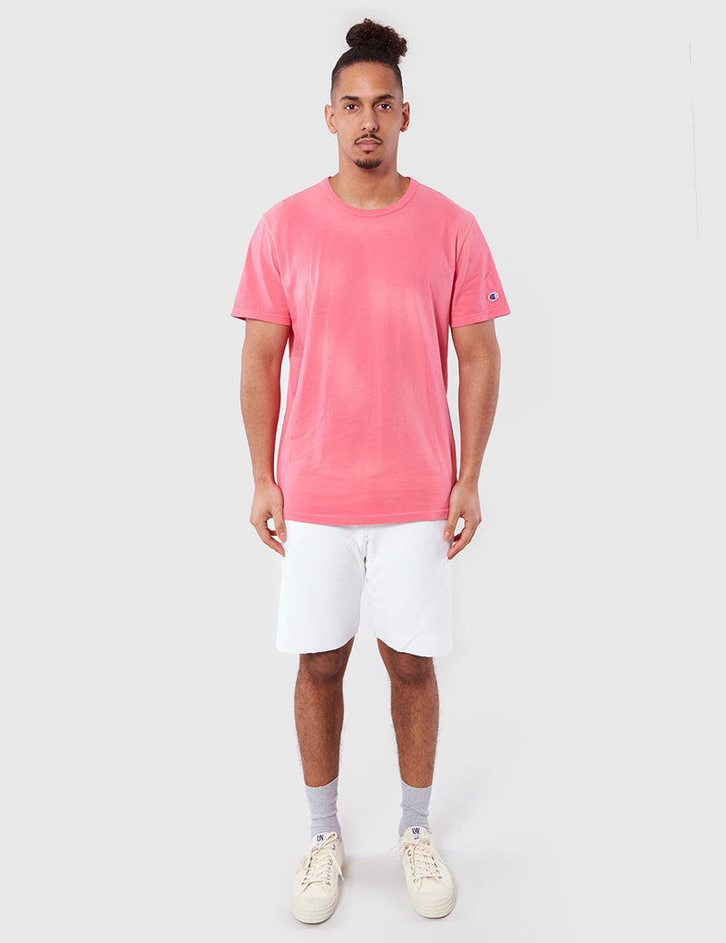 Champion Reverse Weave T-Shirt - Pink