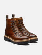 Womens Grenson Nanette Ski Boot (Leather) - Tan