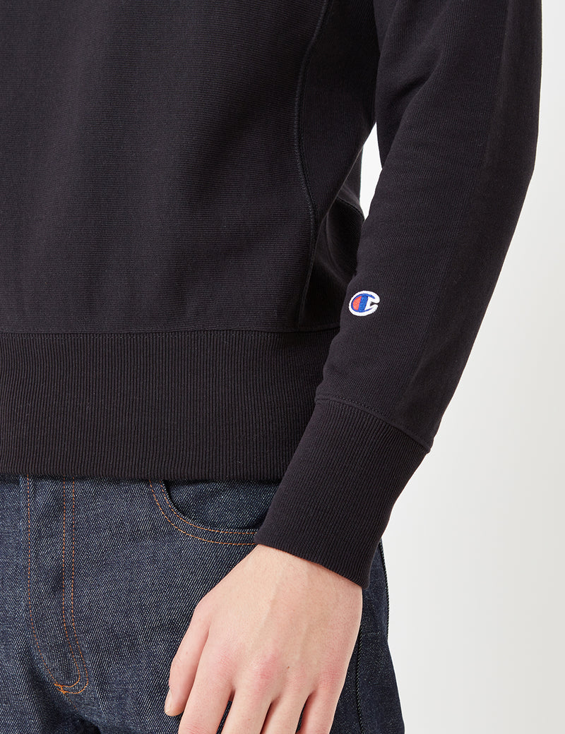 Sweat Champion Reverse Weave - Noir