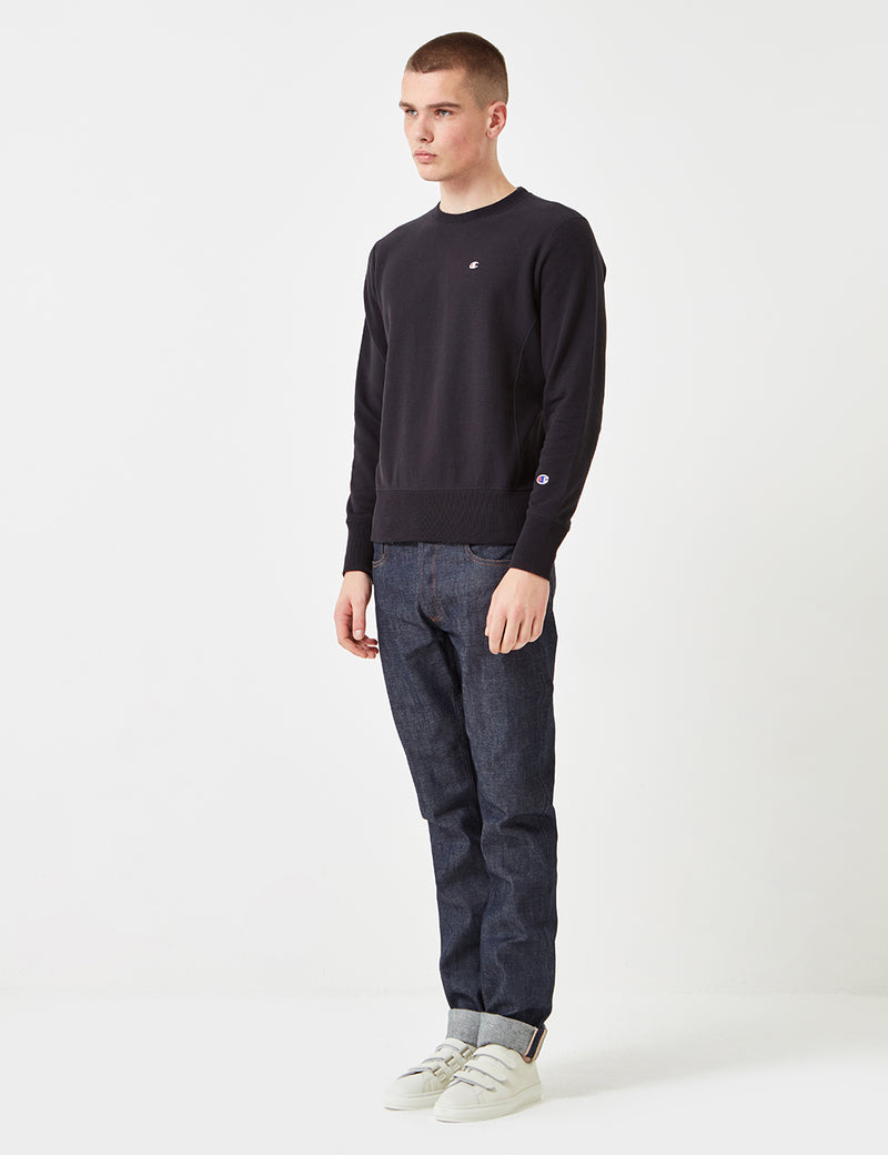 Sweat Champion Reverse Weave - Noir