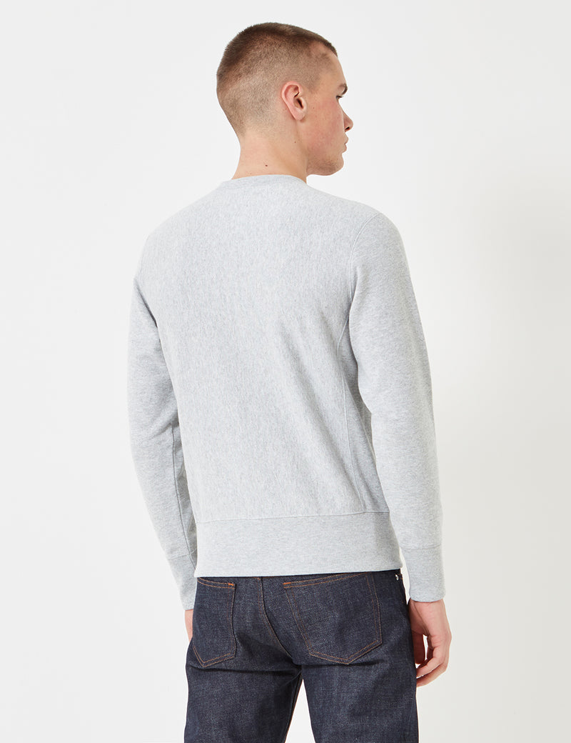 Sweat Champion Reverse Weave - Gris clair chiné