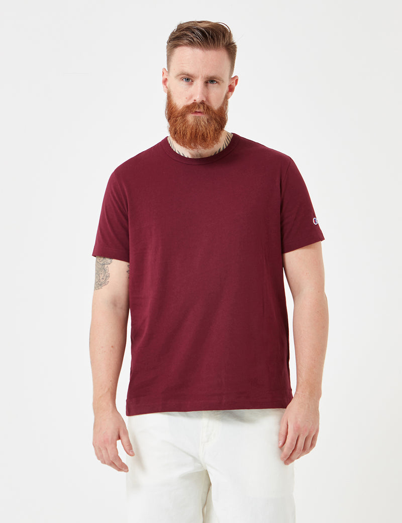 T-Shirt Champion Reverse Weave - Bordeaux