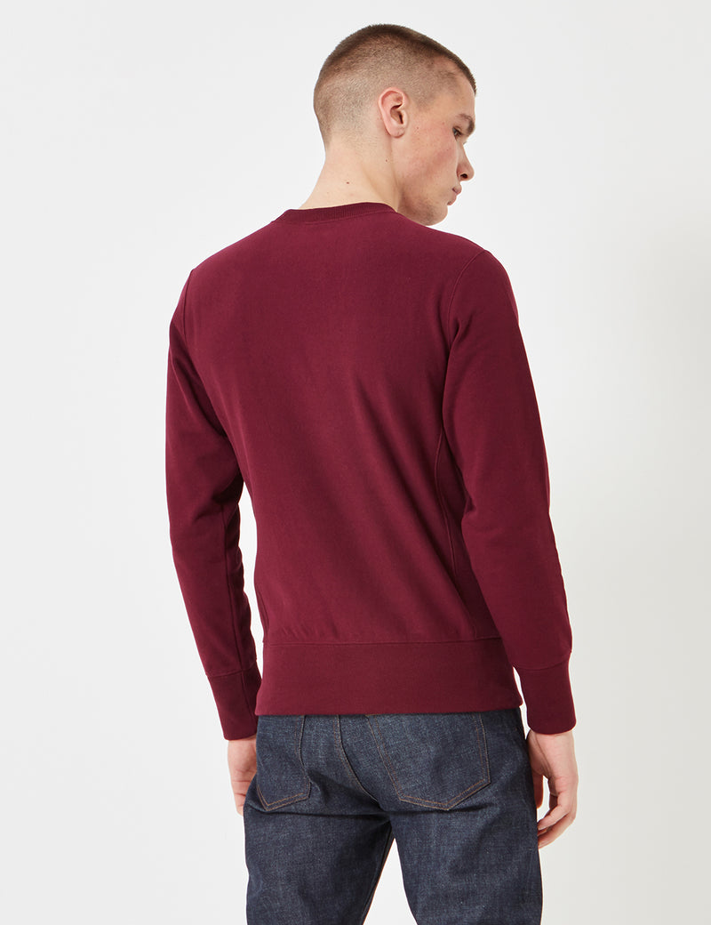 Champion Reverse Weave Sweatshirt - Burgundy