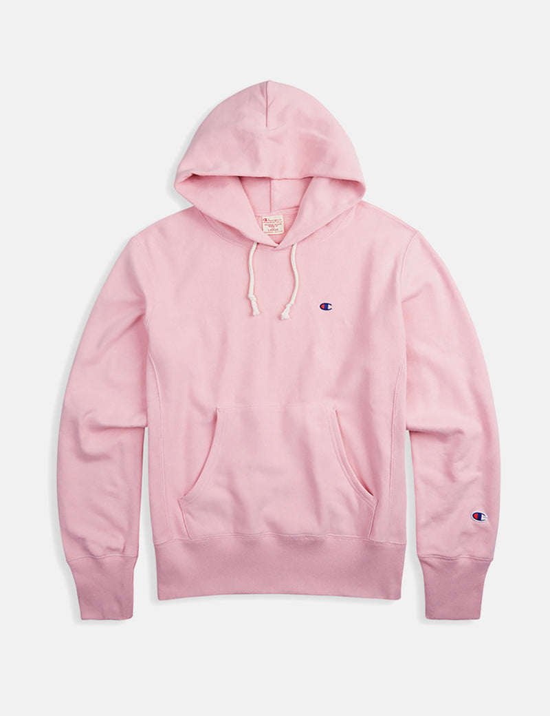 Champion Reverse Weave Hooded Sweatshirt - Pink
