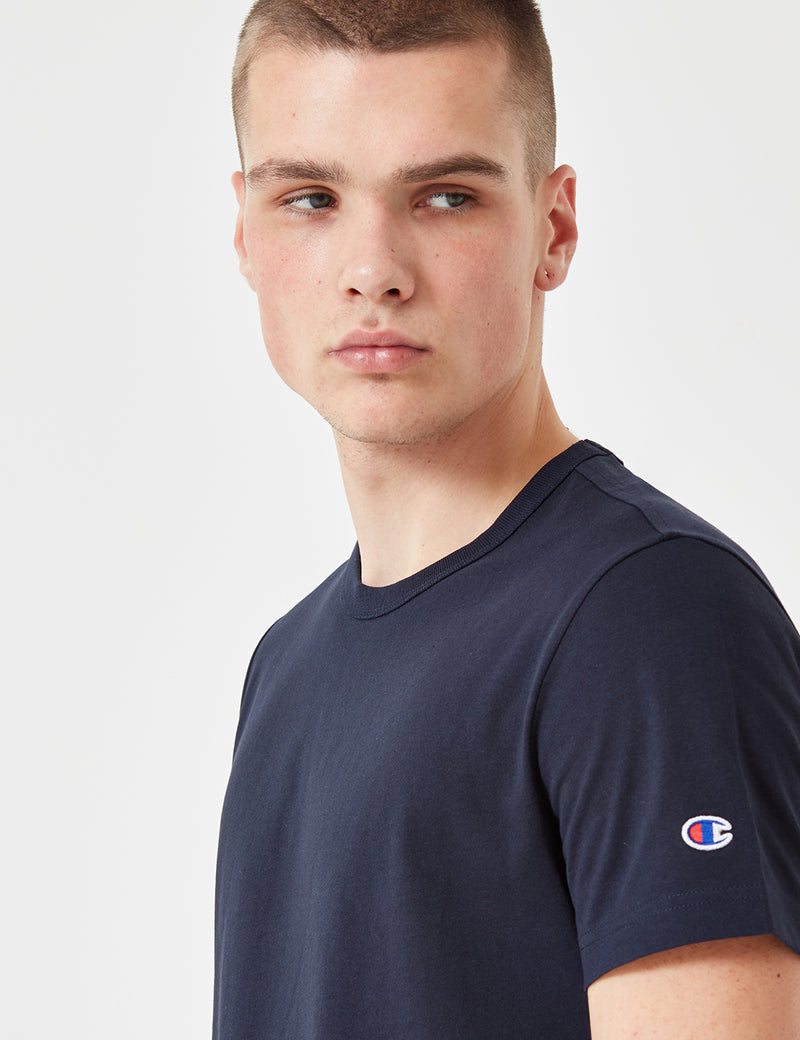 T-Shirt Champion Reverse Weave - Bleu Marine