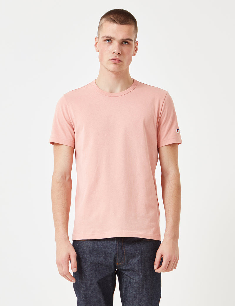 Champion Reverse-Weave T-Shirt - Pink