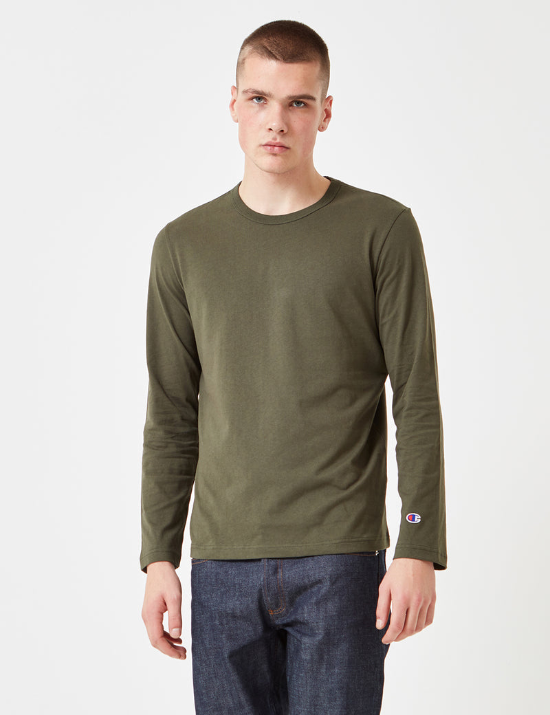 T-Shirt à Manche Longue Champion - Dark Green