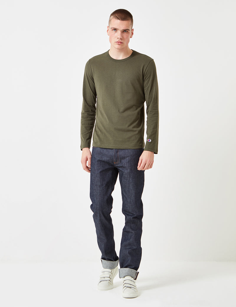 T-Shirt à Manche Longue Champion - Dark Green