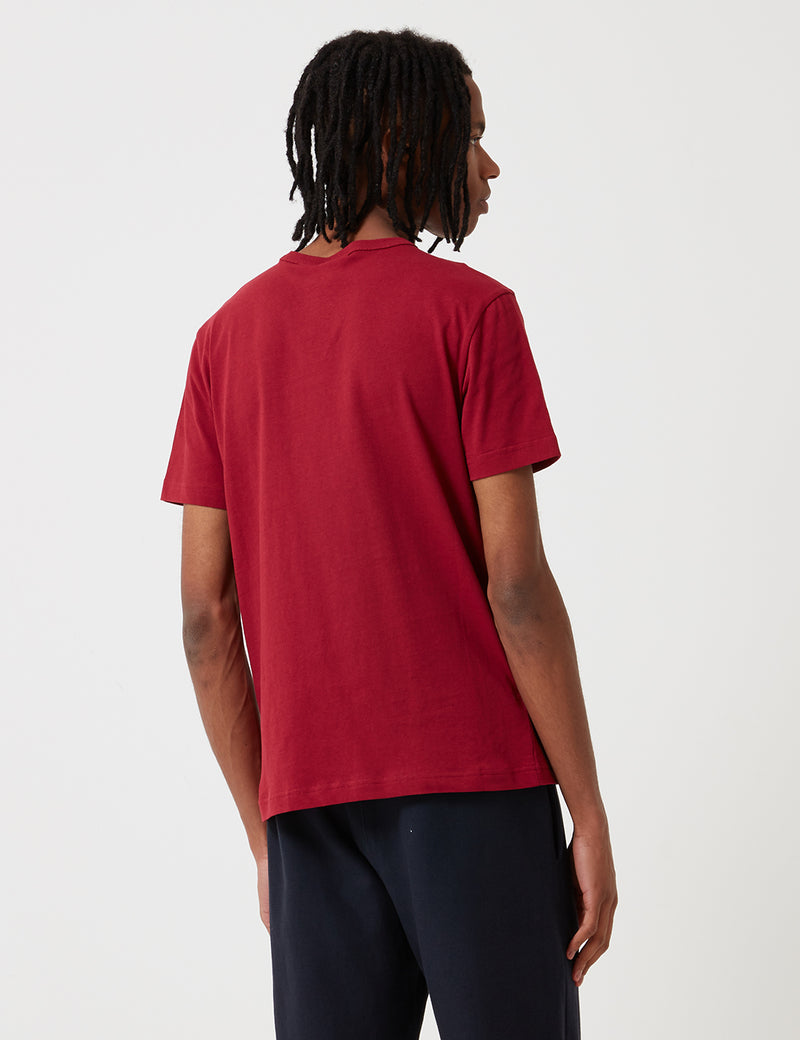 Champion Script Logo T-Shirt - Burgundy