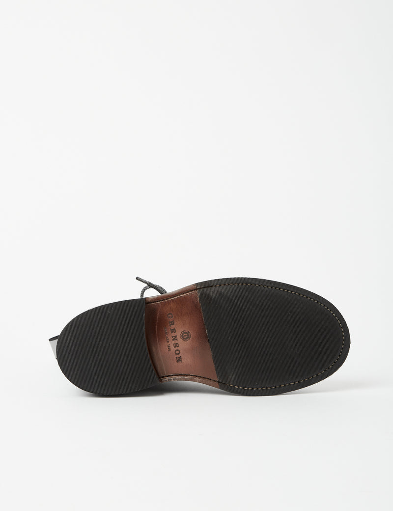 レディースGrensonナネット製本スキーブーツ-ブラック