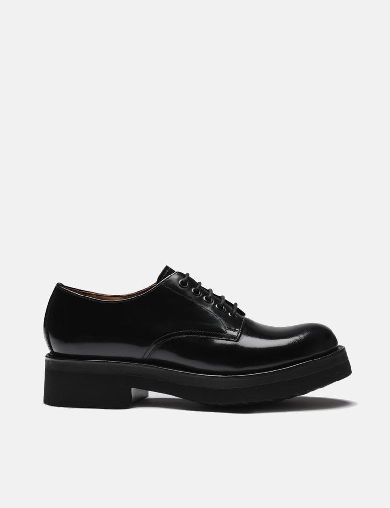 Damen Grenson Carol Derby Schuh (Hi Shine Leather) - Schwarz