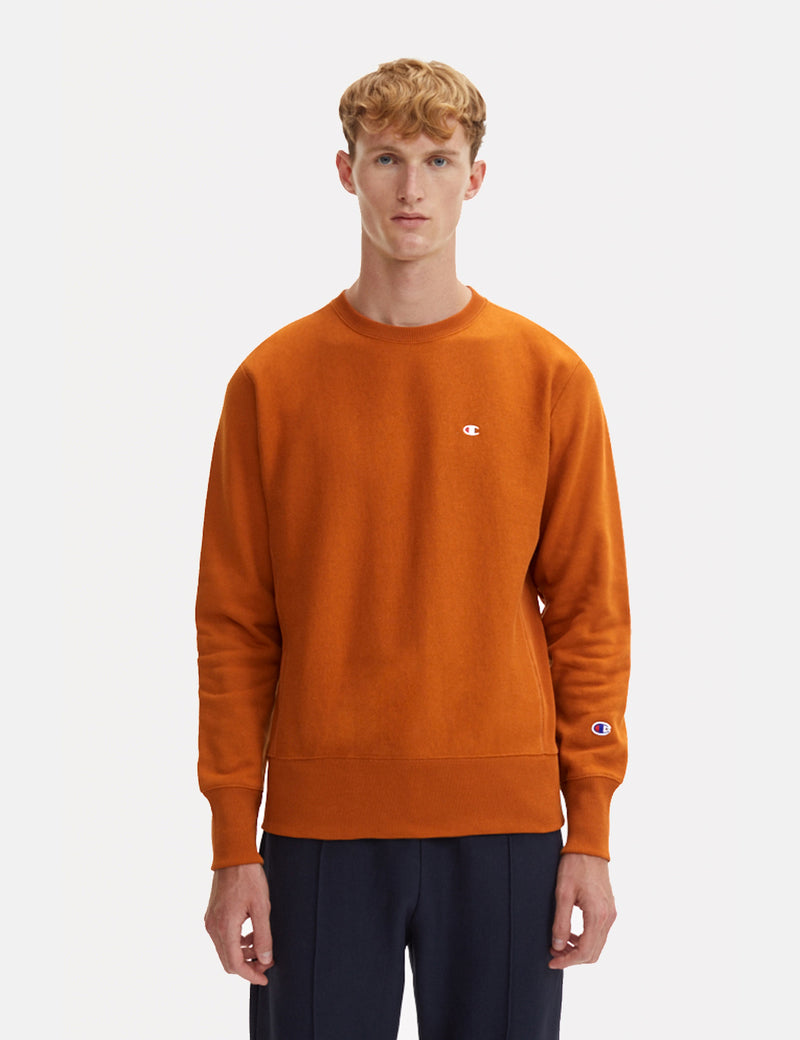 Champion Reverse-Weave Sweatshirt - Brown