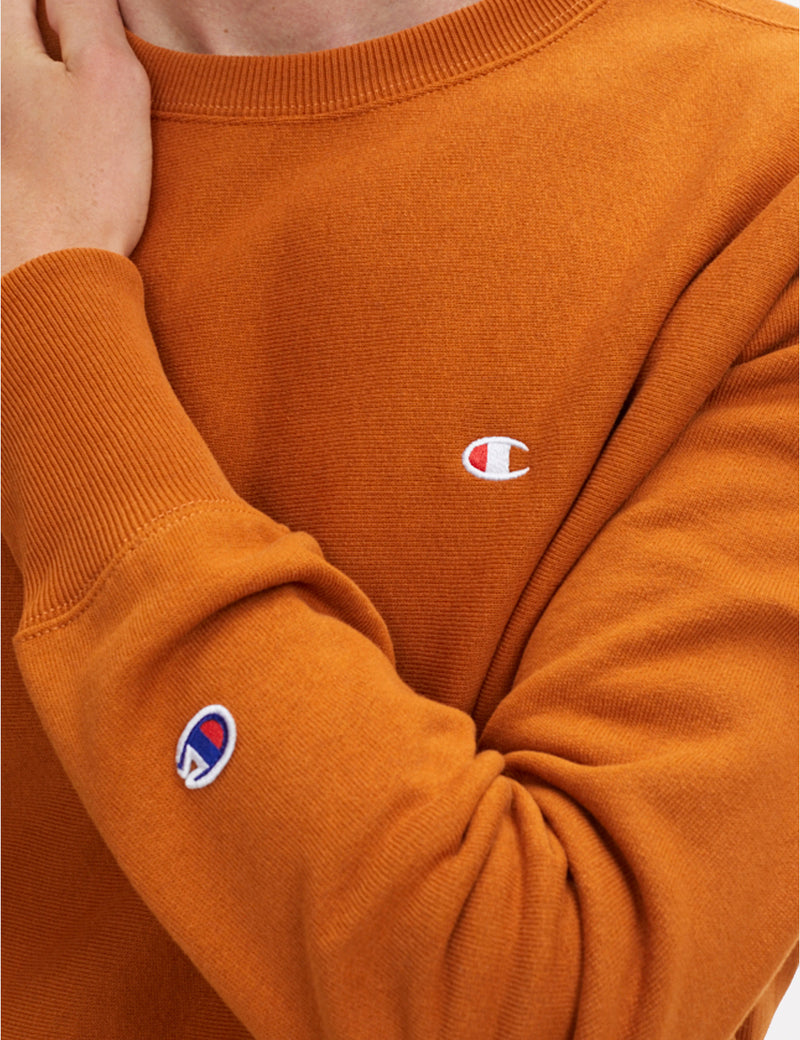 Champion Reverse-Weave Sweatshirt - Brown