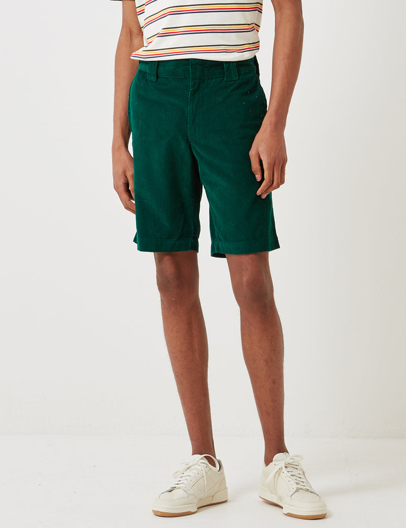 Dickies Fabius Cord Shorts - Scout Green