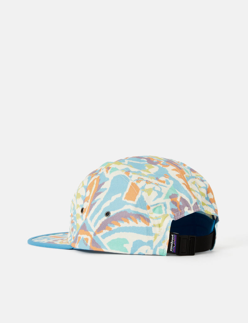 Patagonia P-6 Maclure 5-Panel Cap - Thriving Planet/Blue