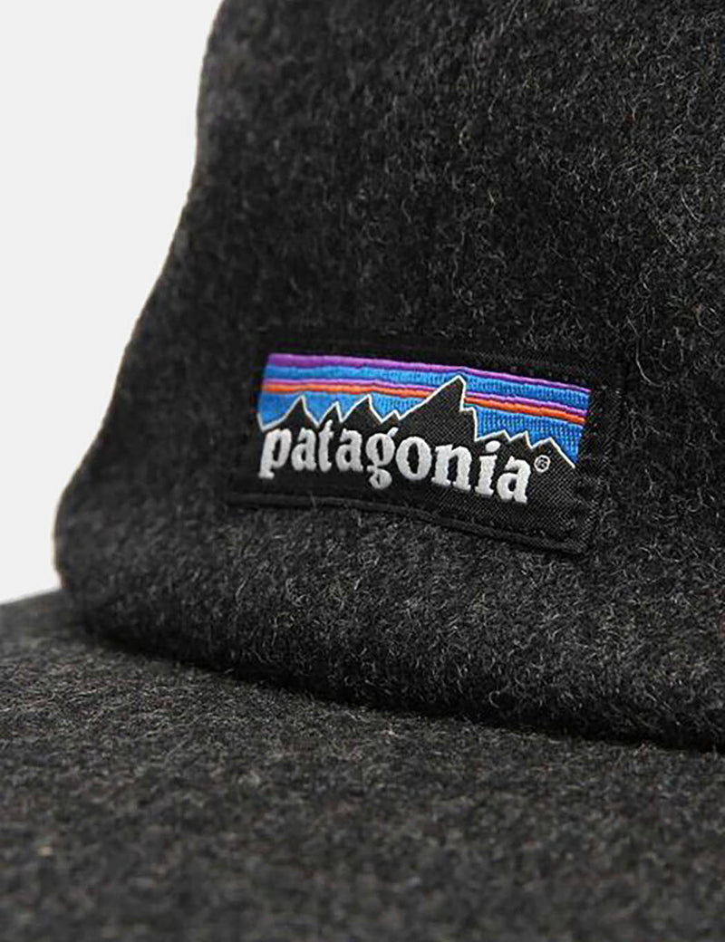 Patagonia Recycled Wool Ear Flap Cap - Forge Grey
