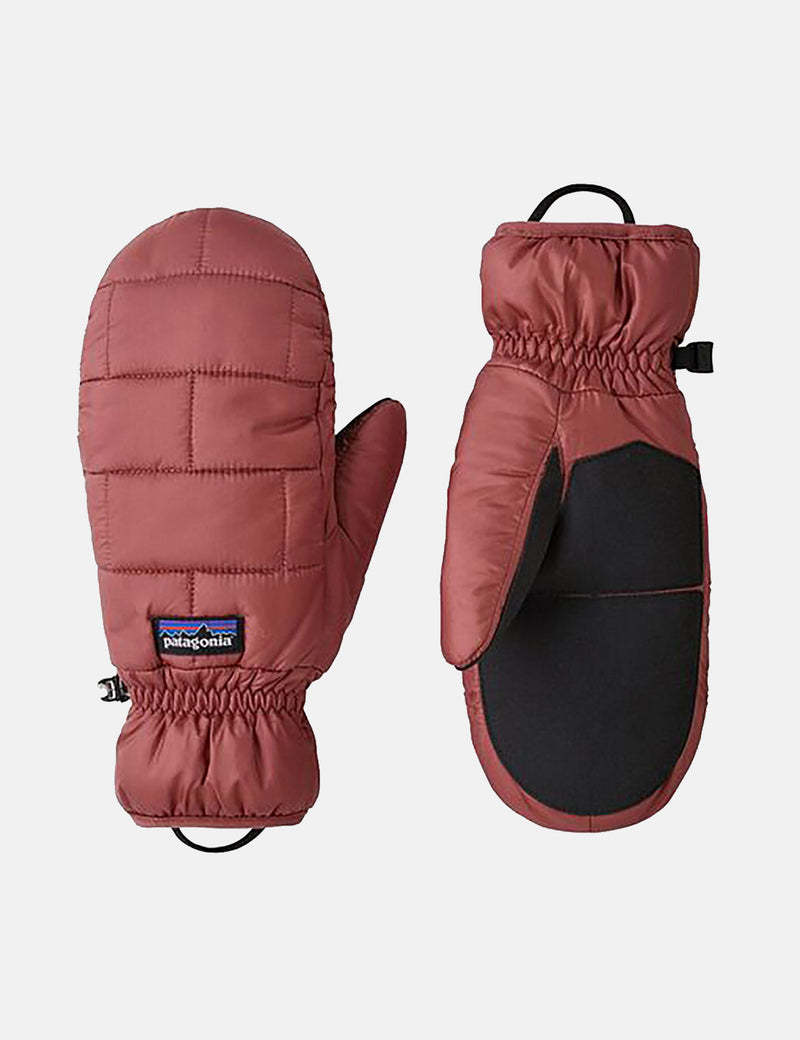 Patagoniaナノパフグローブミットグローブ-ローズヒップ