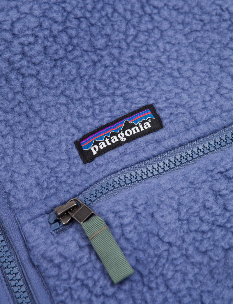 Veste Patagonia Femme Retro Pile - Current Blue