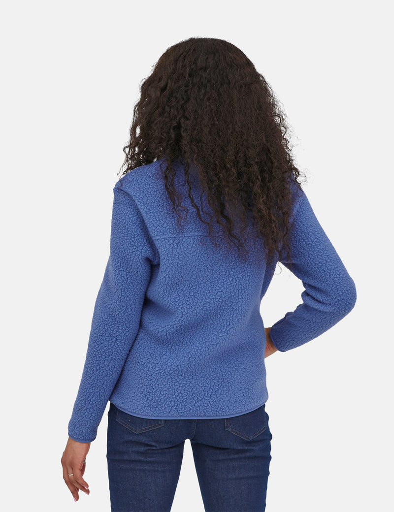 Veste Patagonia Femme Retro Pile - Current Blue