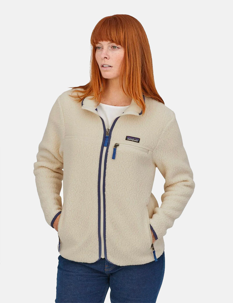 Patagonia 여성 레트로 파일 재킷 - 내츄럴