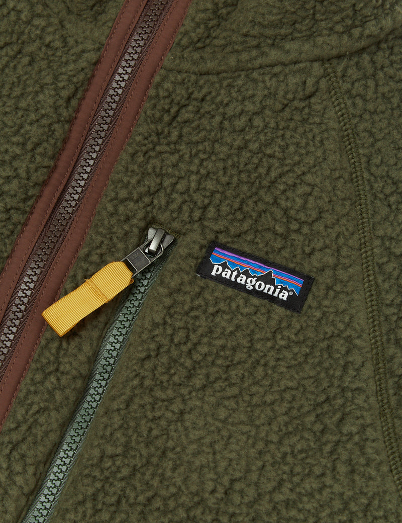 Veste Patagonia Retro Pile - Basin Green