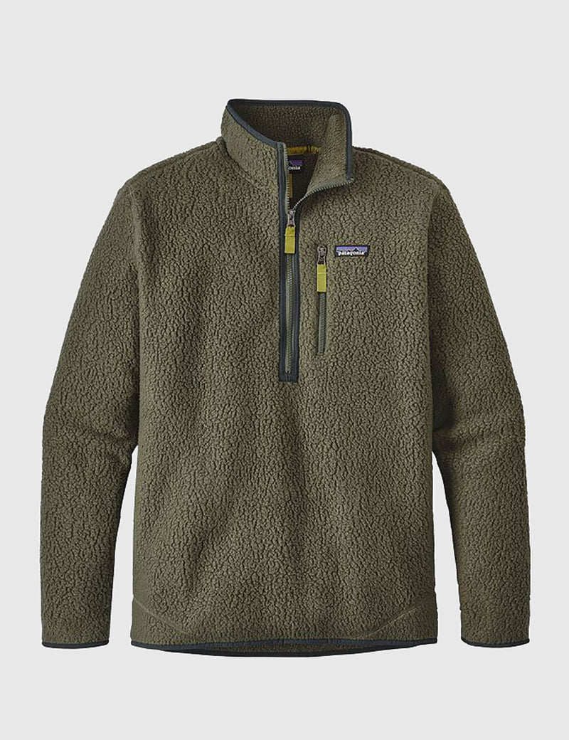 Patagonia Retro Pile Pullover - Industrial Green
