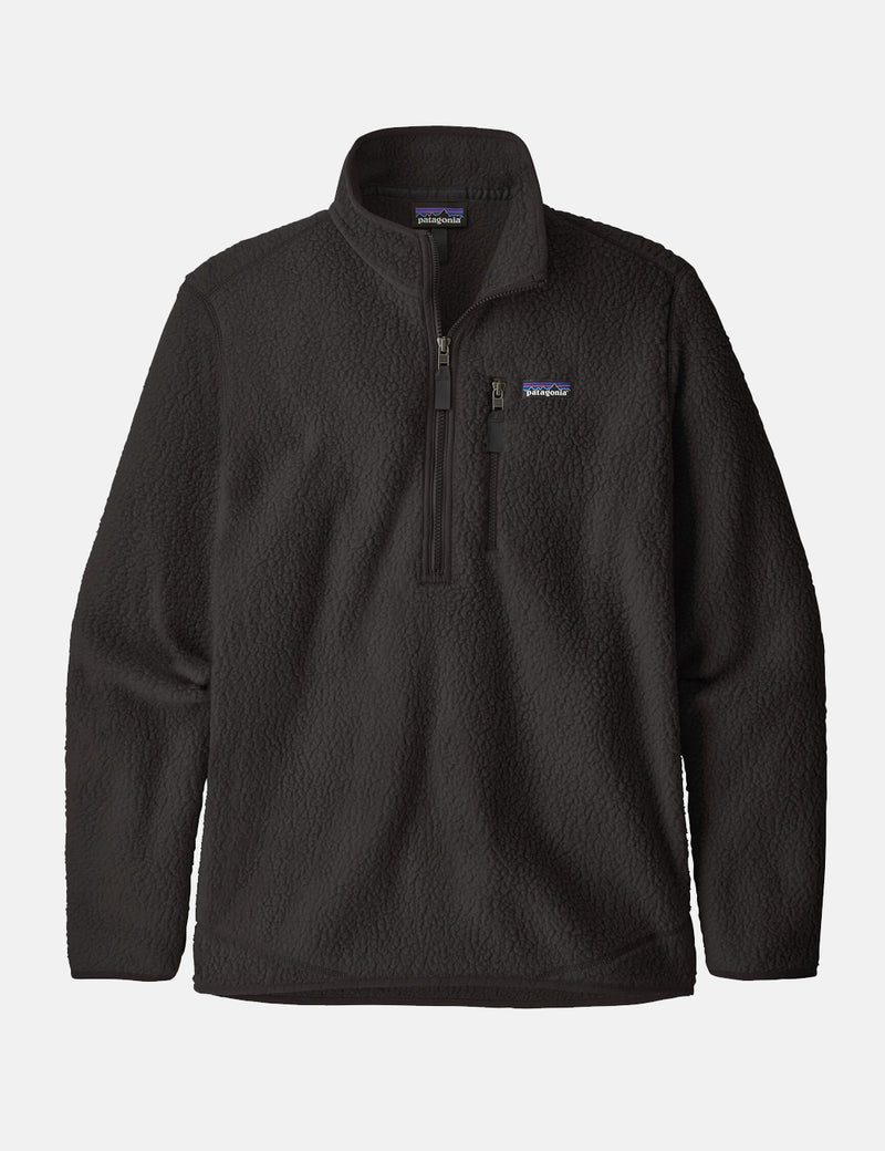 Patagonia Retro Pile Fleece Pullover - Black