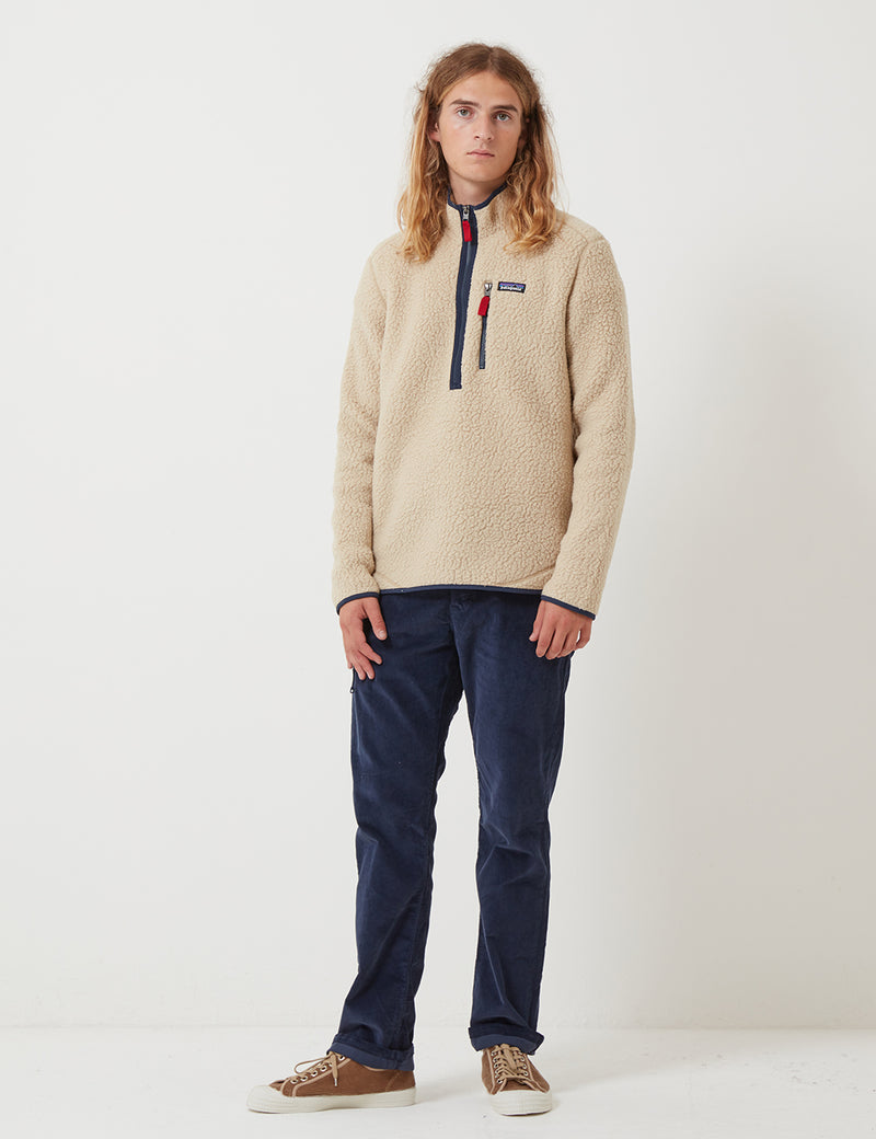 Patagonia Retro Pile Fleece Pullover - El Cap Khaki