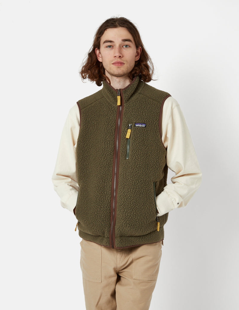 Patagonia Retro Pile Vest - Basin Green