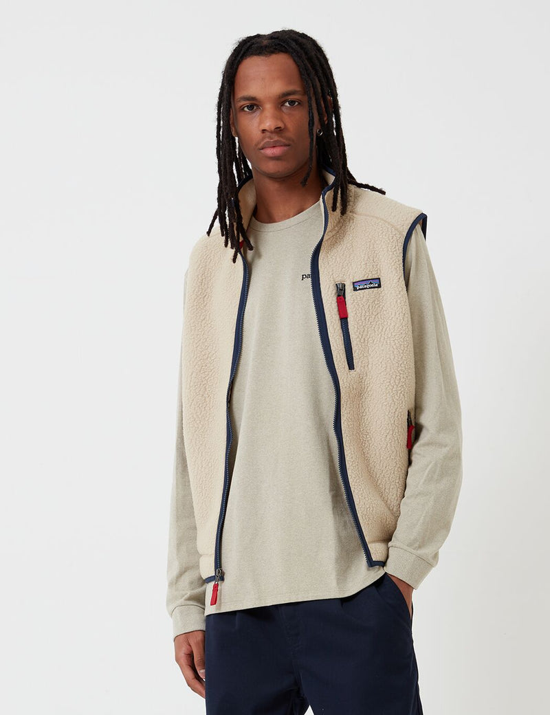 Patagonia Retro Pile Pullover - El Cap Khaki