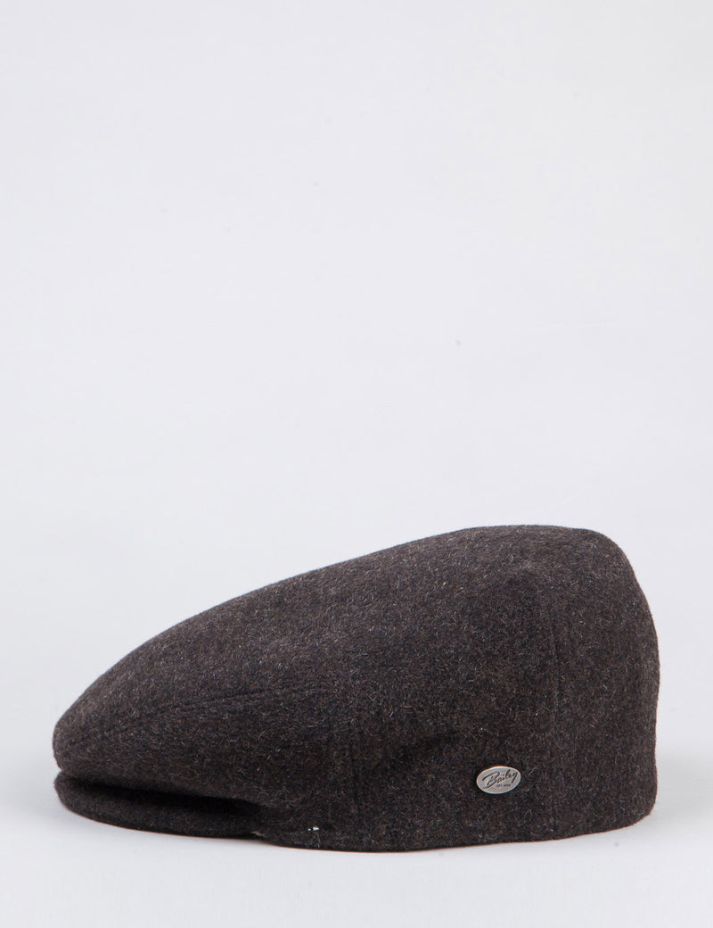 Bailey Lord Solid Ivy Flat Cap - Brown