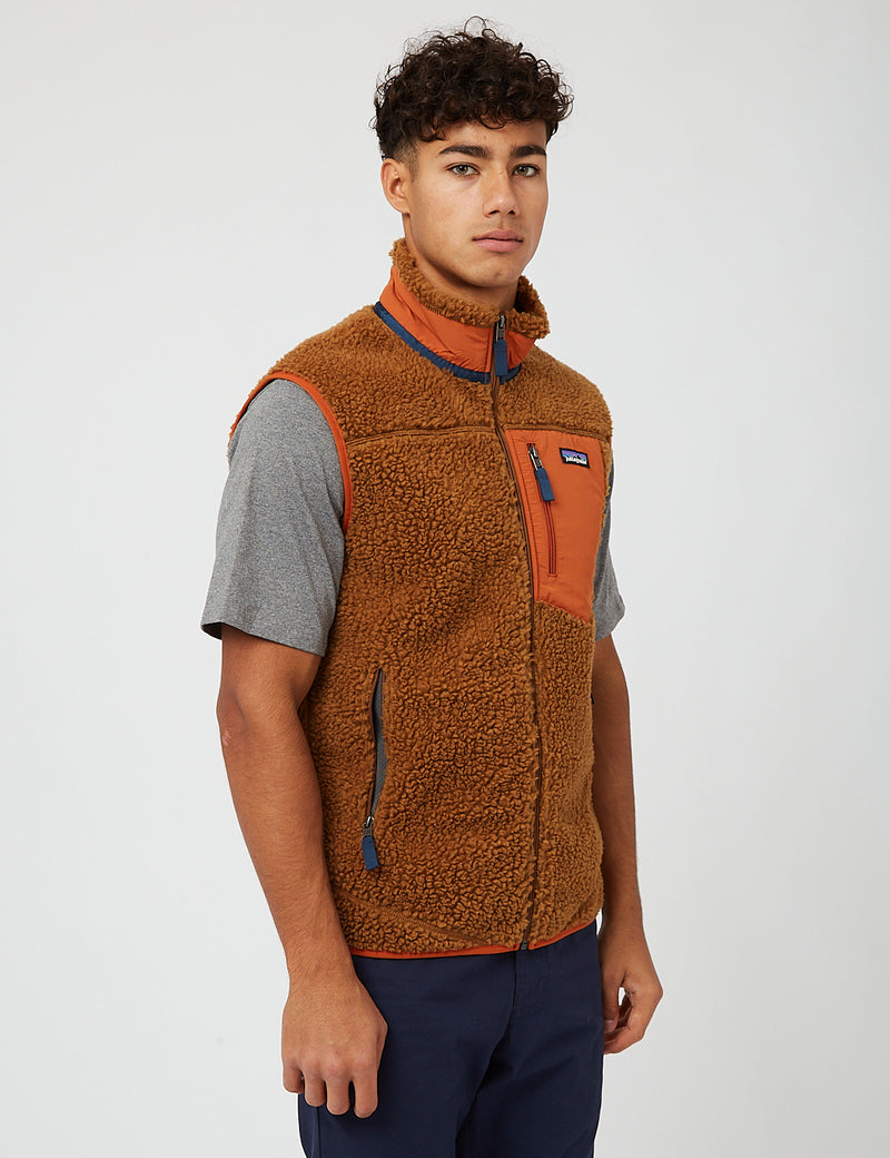 Gilet Patagonia Classic Retro-X - Brun Ours