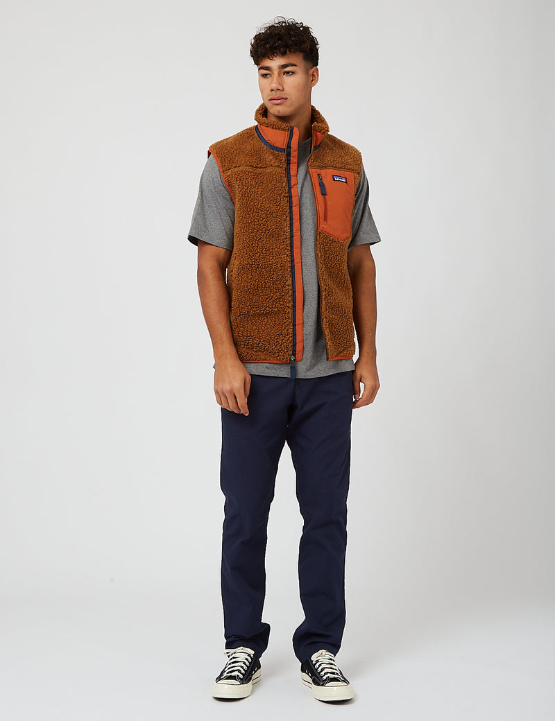 Gilet Patagonia Classic Retro-X - Brun Ours