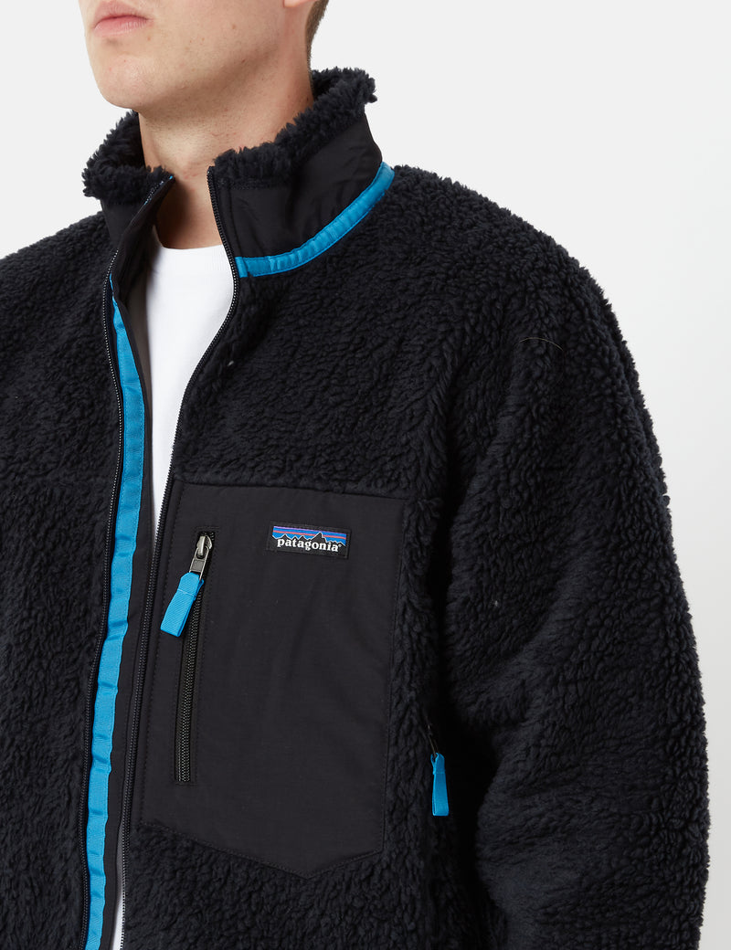 PatagoniaクラシックレトロXジャケット-ピッチブルー