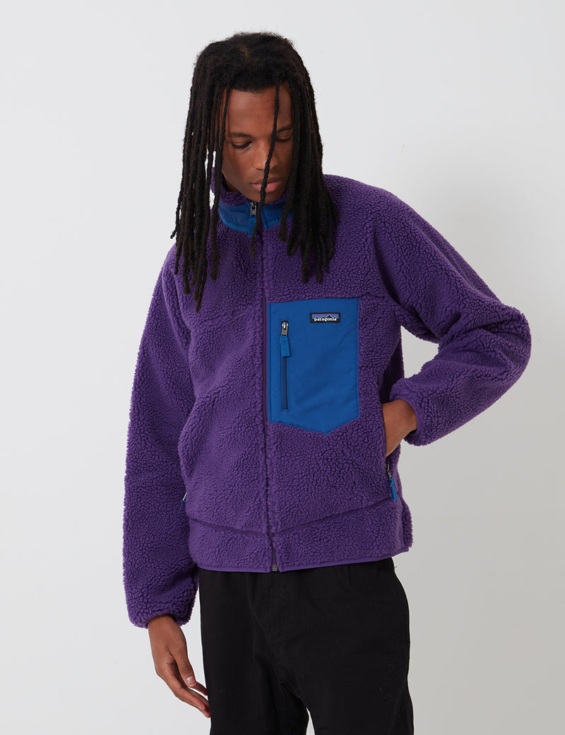 patagonia クラッシックレトロX  パープル