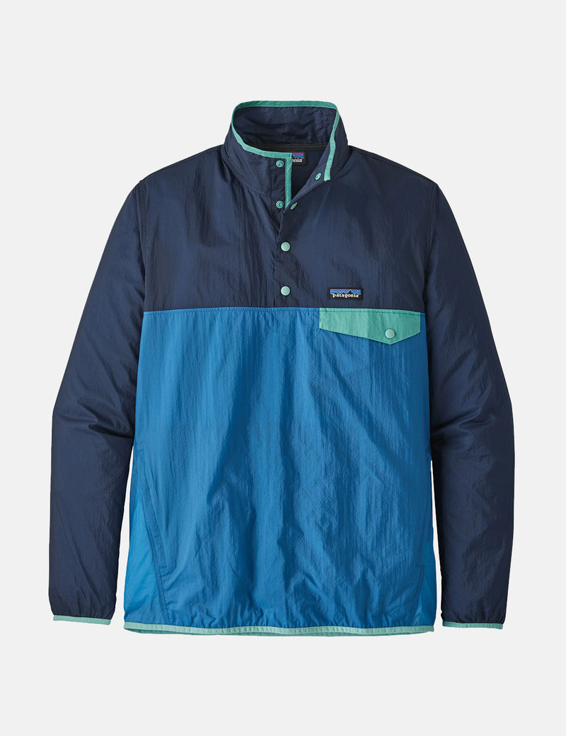 Patagonia Houdini Snap-T Pullover - Port Blue