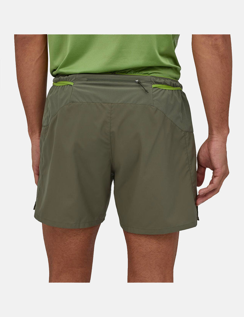 Patagonia Strider Pro Shorts (5") - Industrial Green