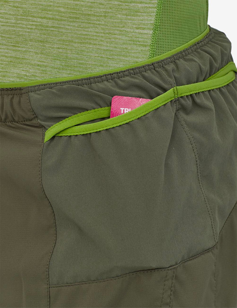 Patagonia Strider Pro Shorts (5") - Industrial Green