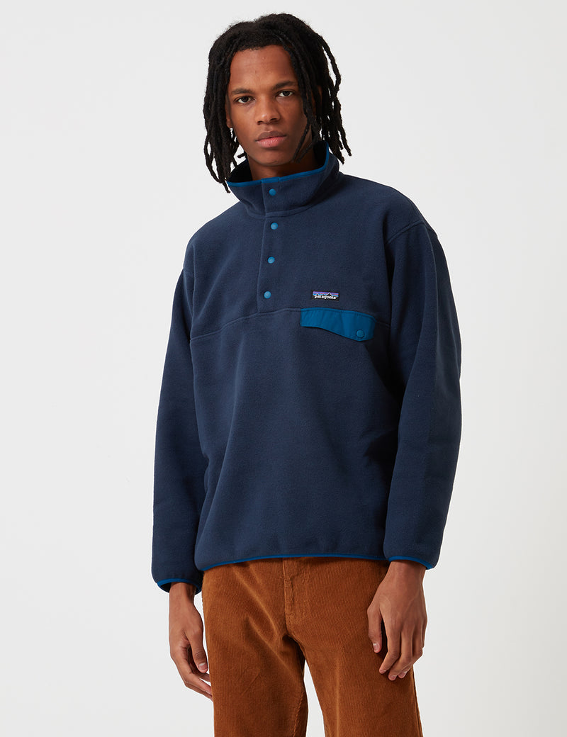 Patagonia synchilla navy blue Clearance