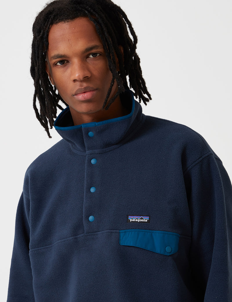 Patagonia synchilla navy blue Clearance