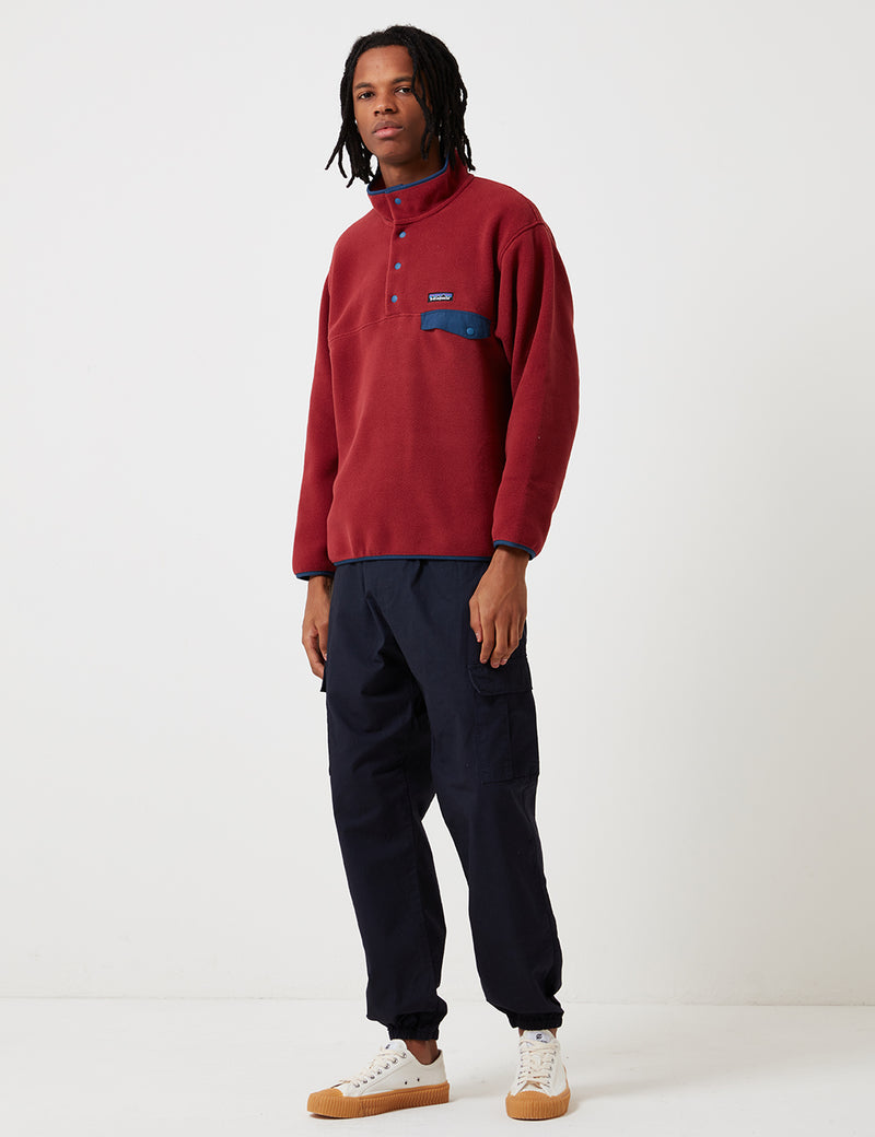 Patagonia Synchilla Snap-T Fleece Pullover - Oxide Red