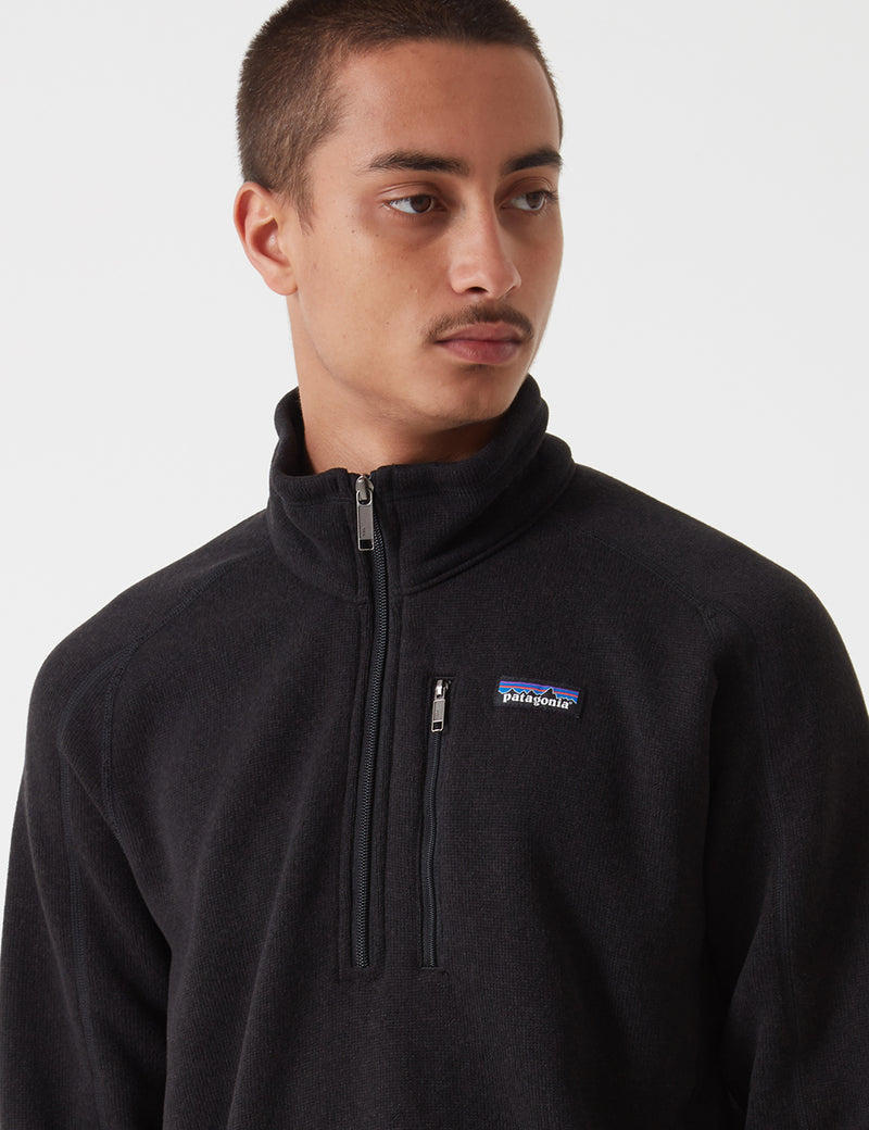 Polaire Patagonia Better Sweater 1/4 Zip - Noir